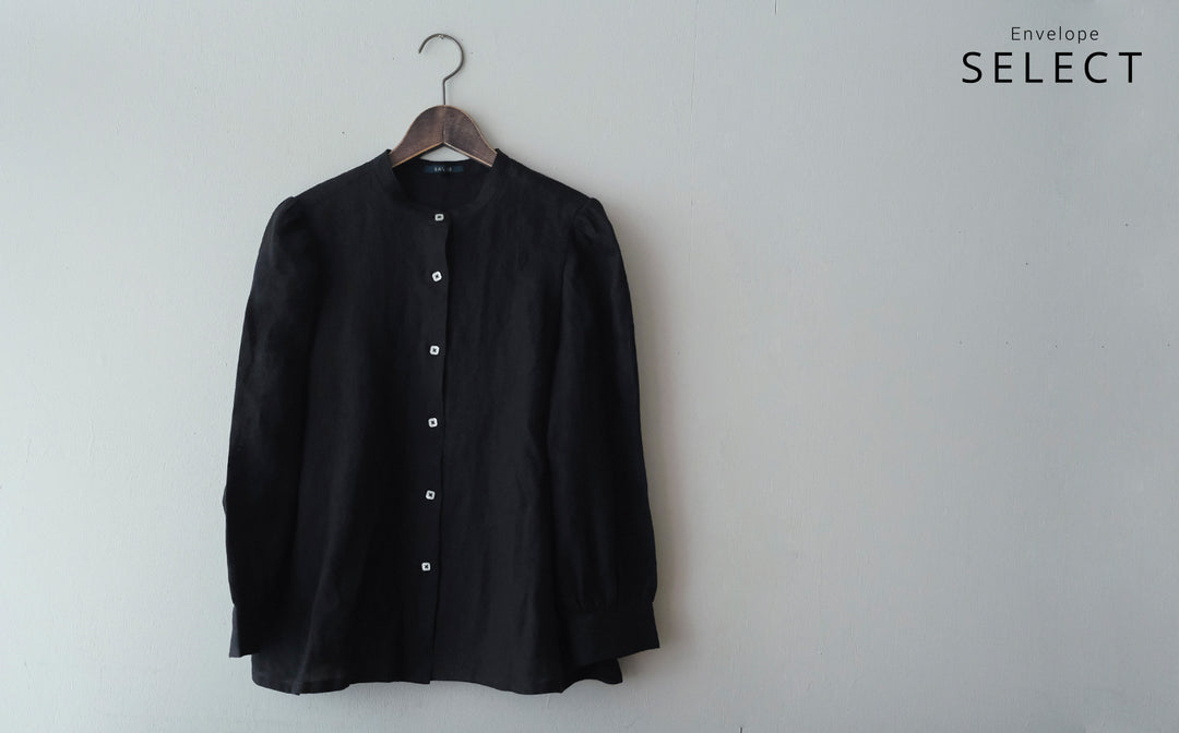 《再入荷》一年中着たくなるパフスリーブシャツ
