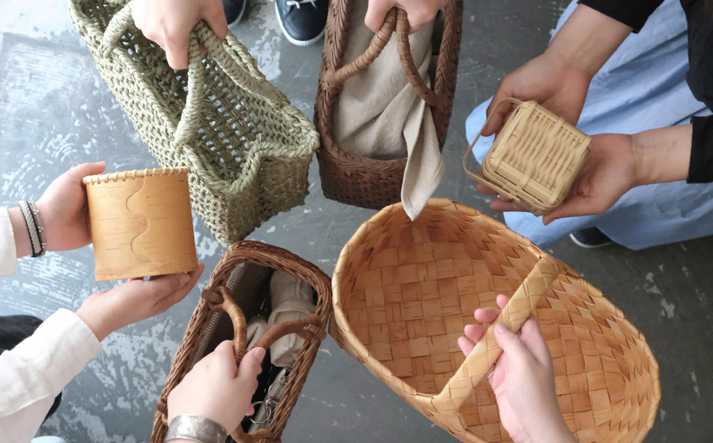 《スタッフセレクト》外でも家でも大活躍のかご。どうやって使う？