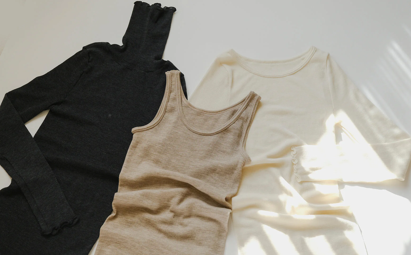 me.wear  装う楽しさも味わえるメリノ素材のインナー