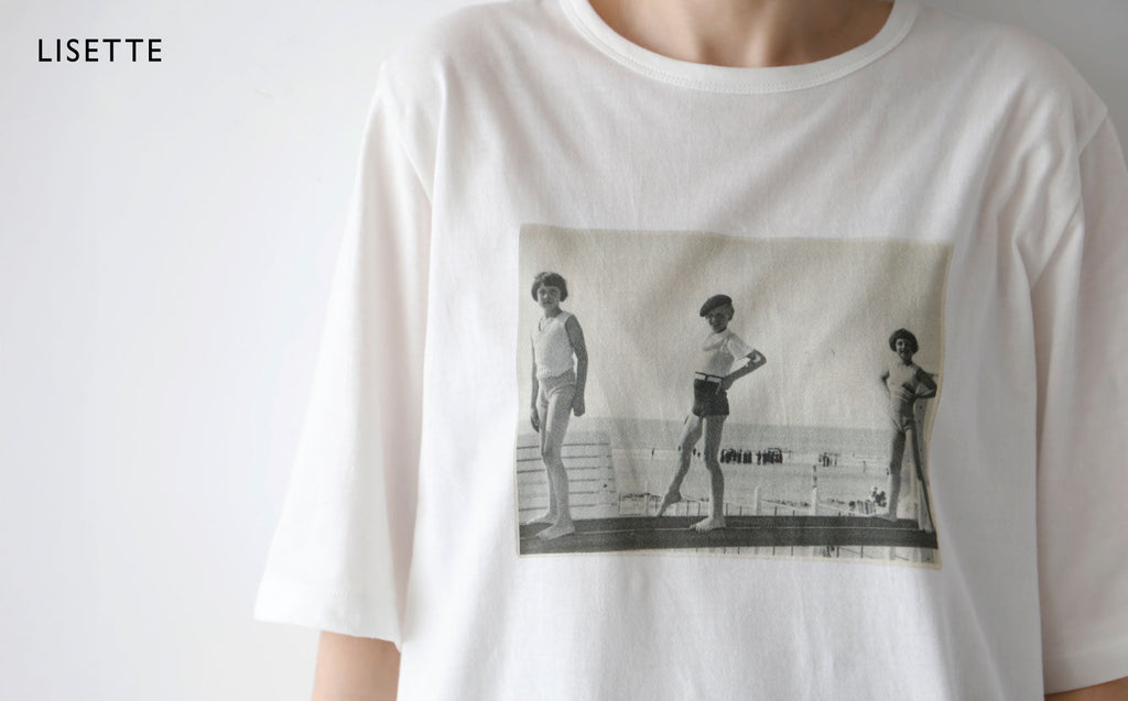 Bonnes vacances!! 大人のプリントTシャツ
