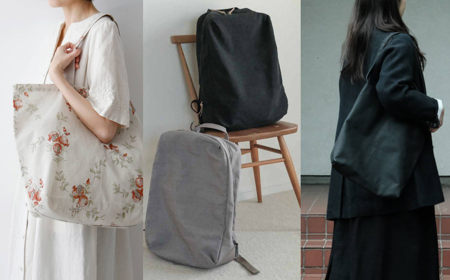 素材が変わると、日常も変わる。装いになじむバッグ