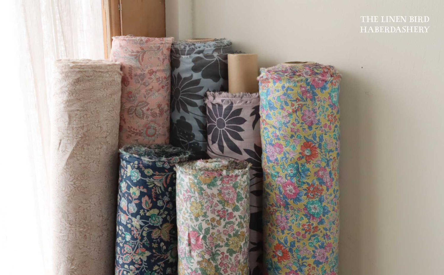 the linen bird haberdashery-LIBERTY フランダースリネン