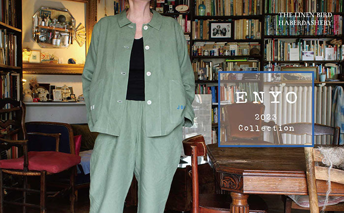 the linen bird haberdashery-ENYO 2023 collection