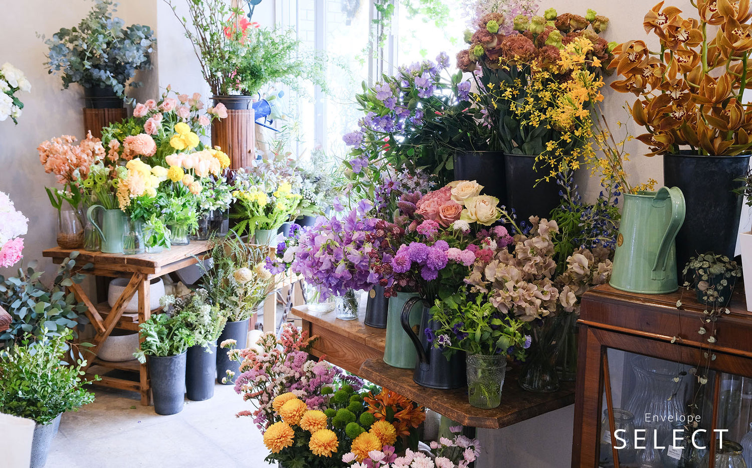 Envelope Select-BOTANICAL SHOP foo-flo