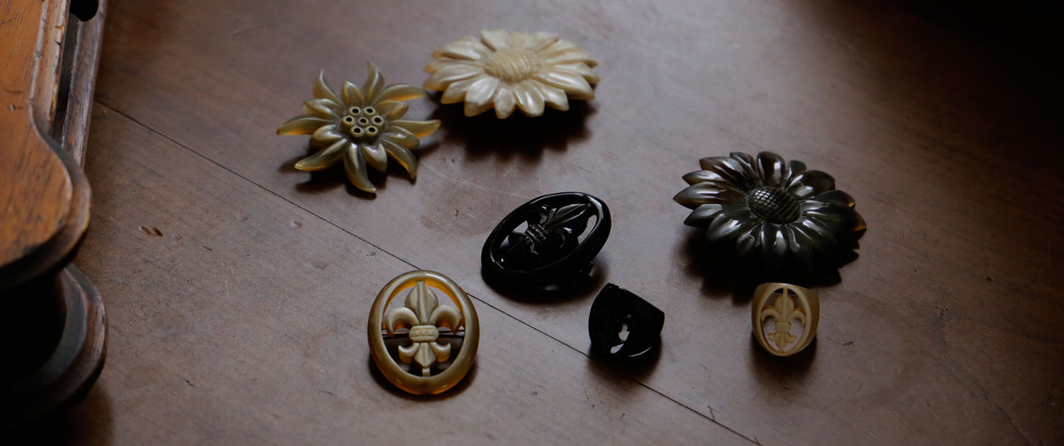 LISETTE-水牛の角でつくったアクセサリー