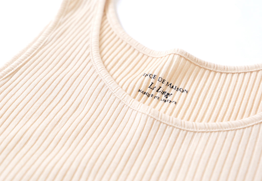 LISETTE-滑らかな肌触りのスーピマコットンリブの下着