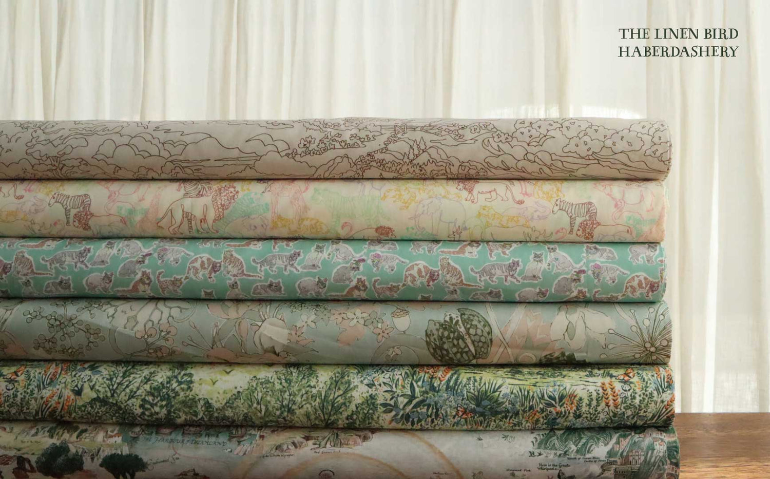 the linen bird haberdashery-LIBERTY FABRICS　2025SS　オーガニックタナローン