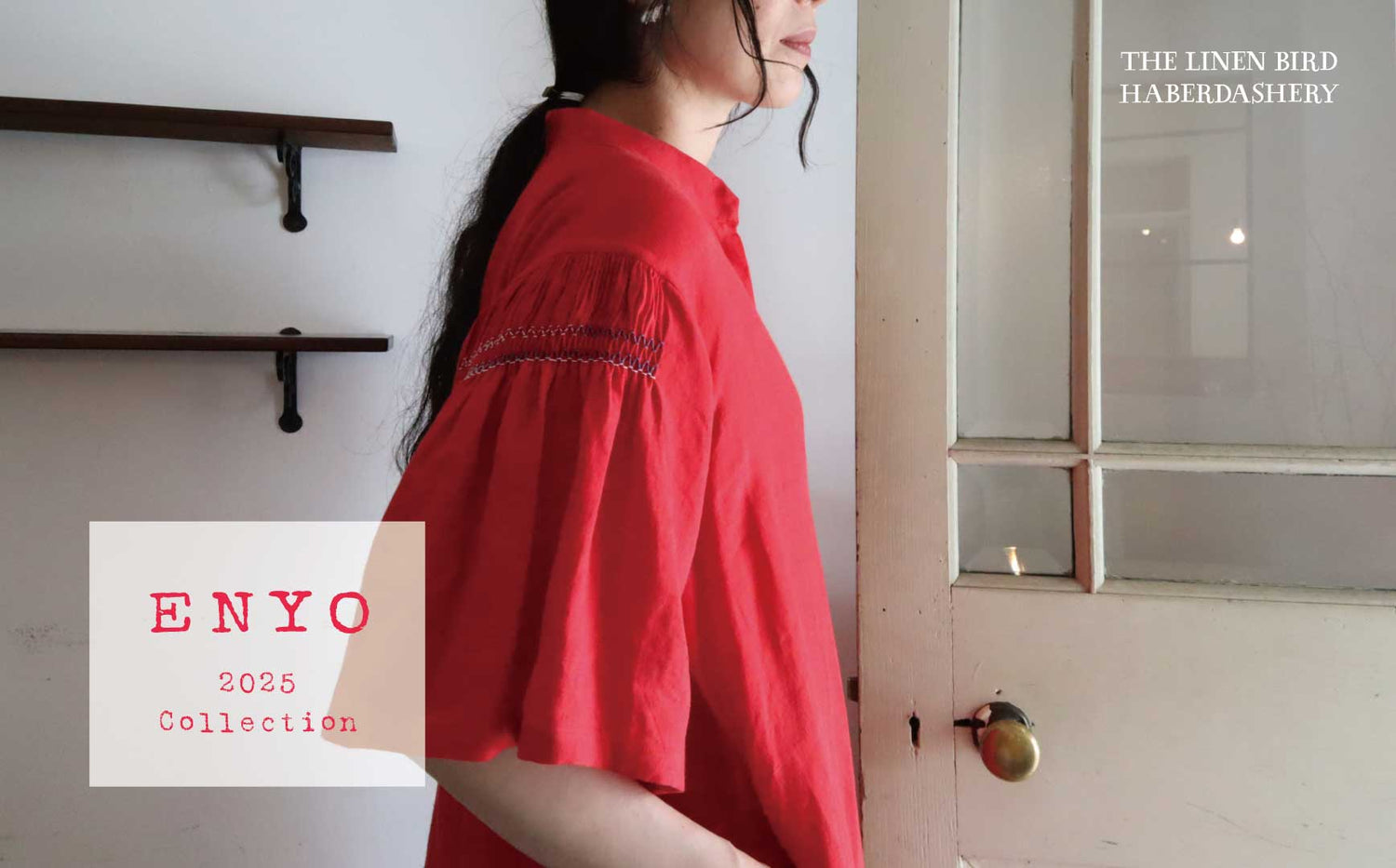 the linen bird haberdashery-ENYO 2025 collection