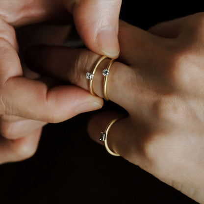 【受注商品】［cobaco］Holiday Limited 2025　選べるダイヤモンドリング