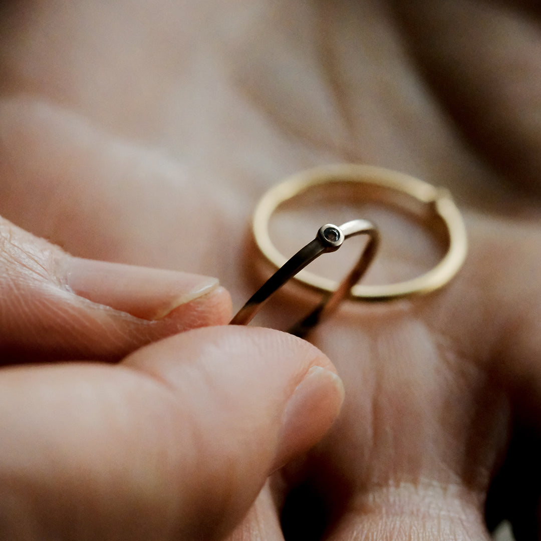 【受注商品】［cobaco］Birthstone Ring_matte