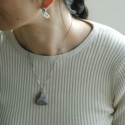 ［装身具LCF］ピクチャーアゲート首飾り