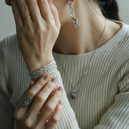 【受注商品】［装身具LCF］レースのバングル　細