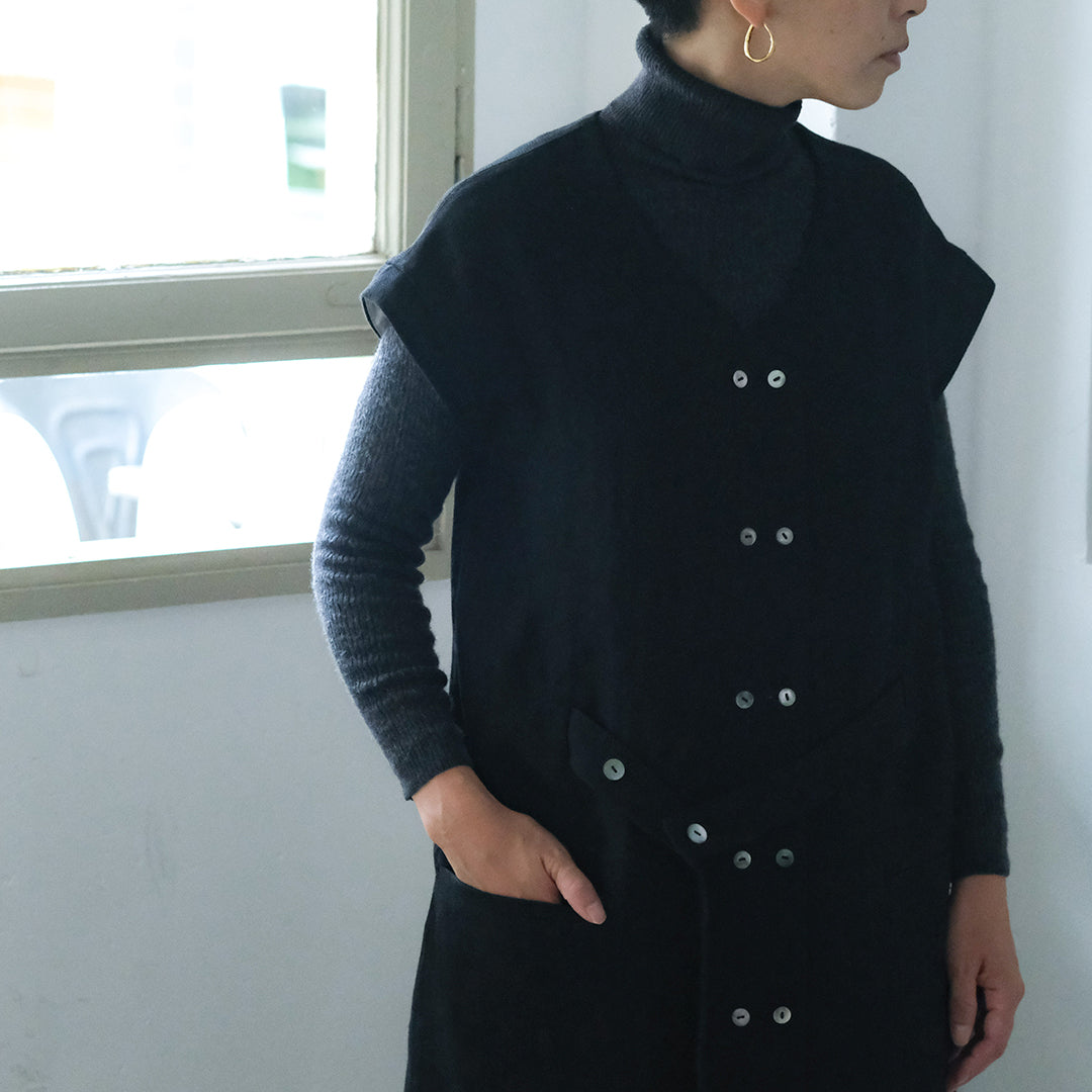 SALUÉ／【受注商品】ダブルブレストドレス