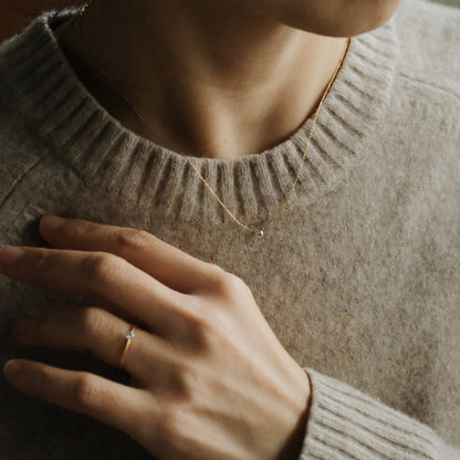 【受注商品】［cobaco］Holiday Limited 2025　選べるダイヤモンドネックレス