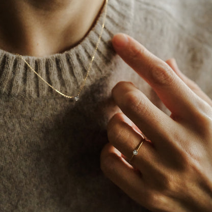 【受注商品】［cobaco］Holiday Limited 2025　選べるダイヤモンドネックレス