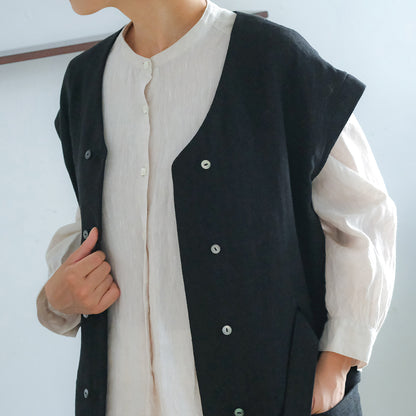 SALUÉ／【受注商品】ダブルブレストドレス