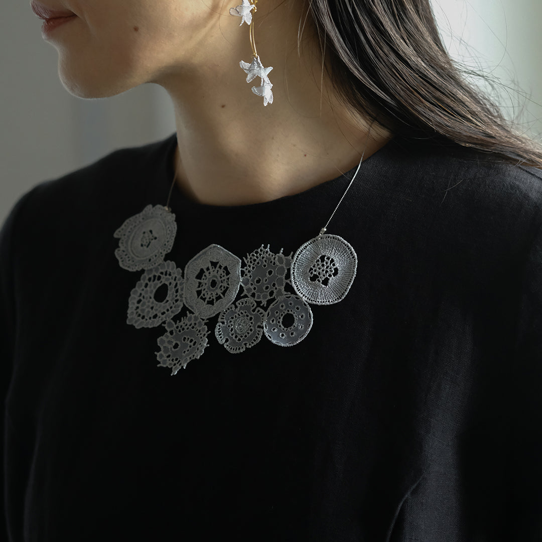 ［yuki onizuka］維束管Lace　ネックレス