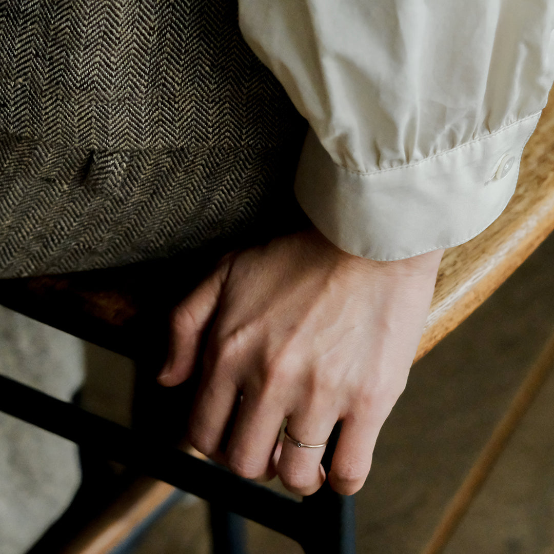 【受注商品】［cobaco］Birthstone Ring_matte