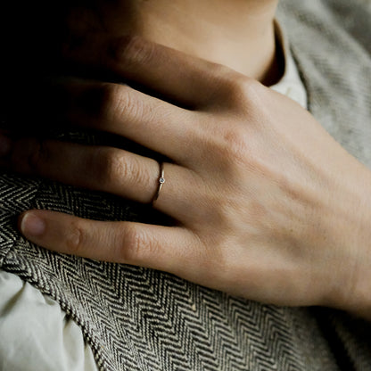 【受注商品】［cobaco］Birthstone Ring_matte