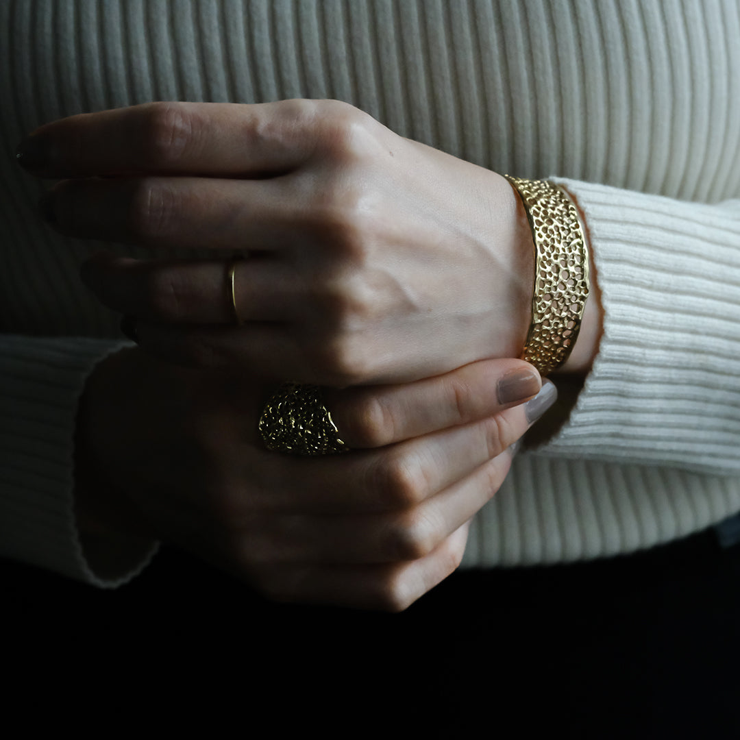 【受注商品】［装身具LCF］レースのバングル　細