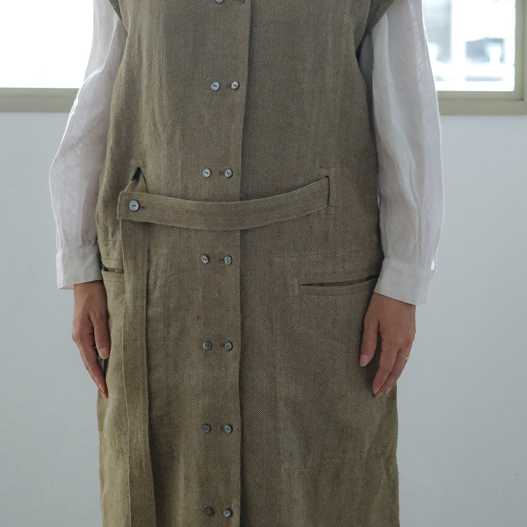 SALUÉ／【受注商品】ダブルブレストドレス