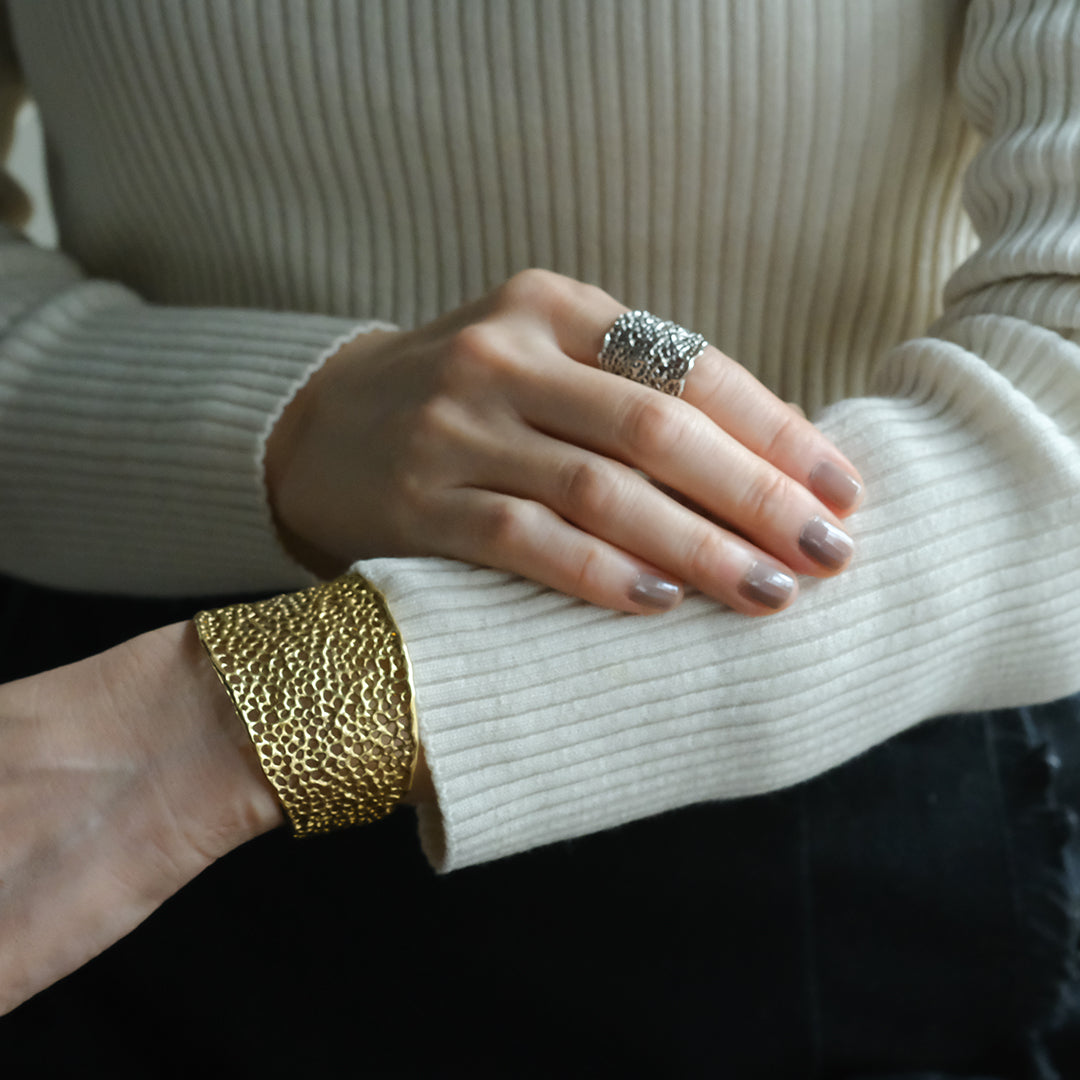 【受注商品】［装身具LCF］レースのバングル　太