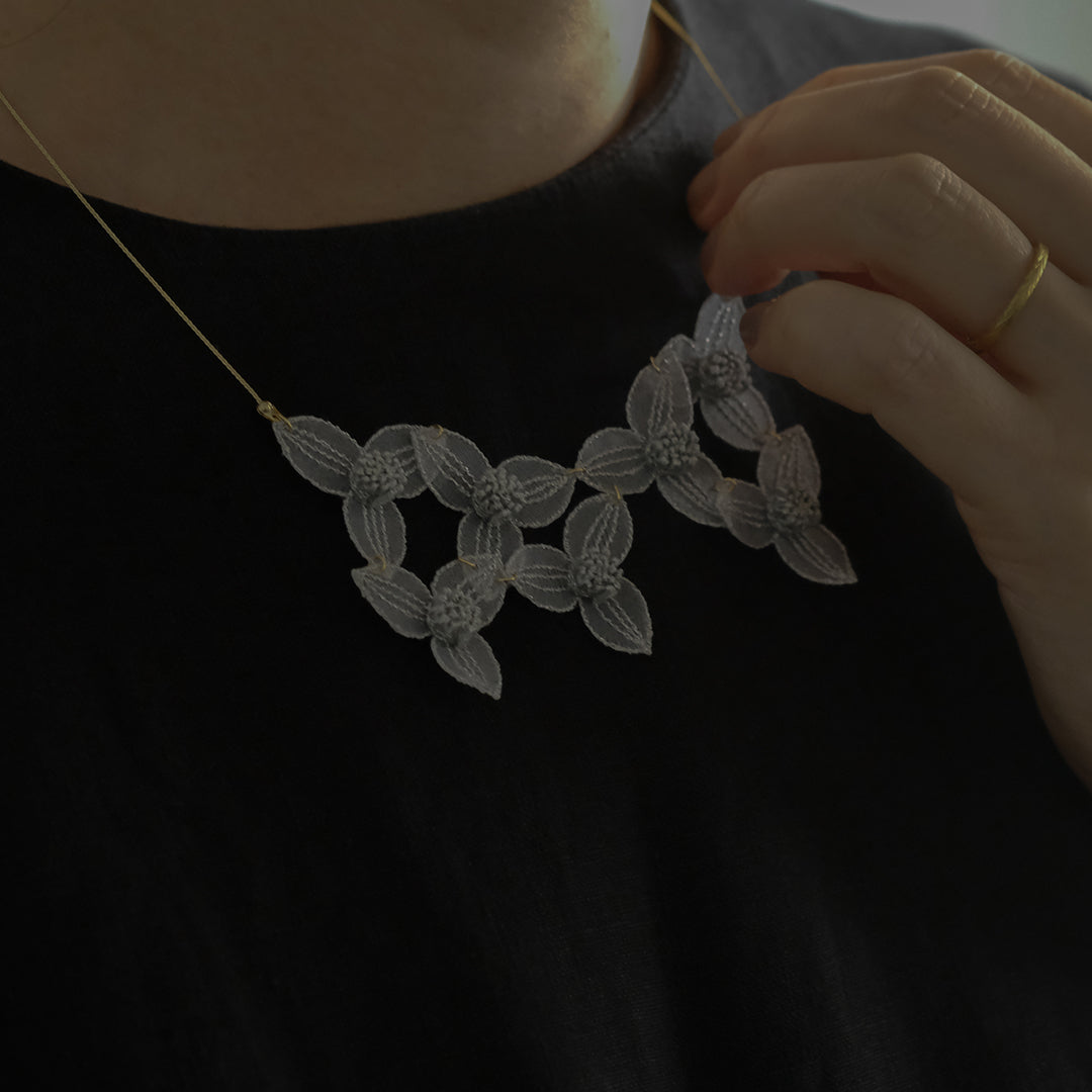 ［yuki onizuka］TSUYUKUSA　カラーネックレス