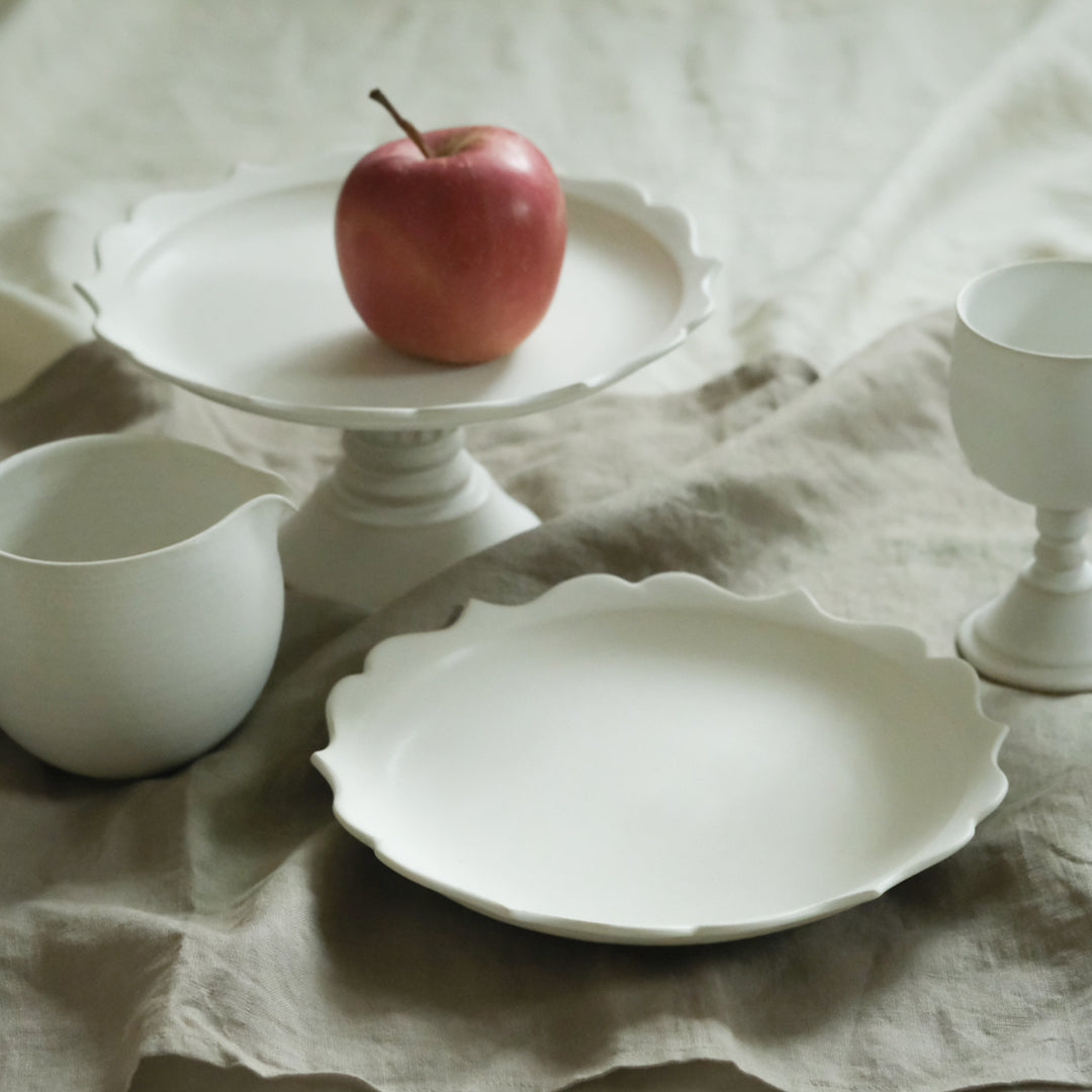 水谷ちえみ］リム皿 輪花 – Envelope - エンベロープオンラインショップ