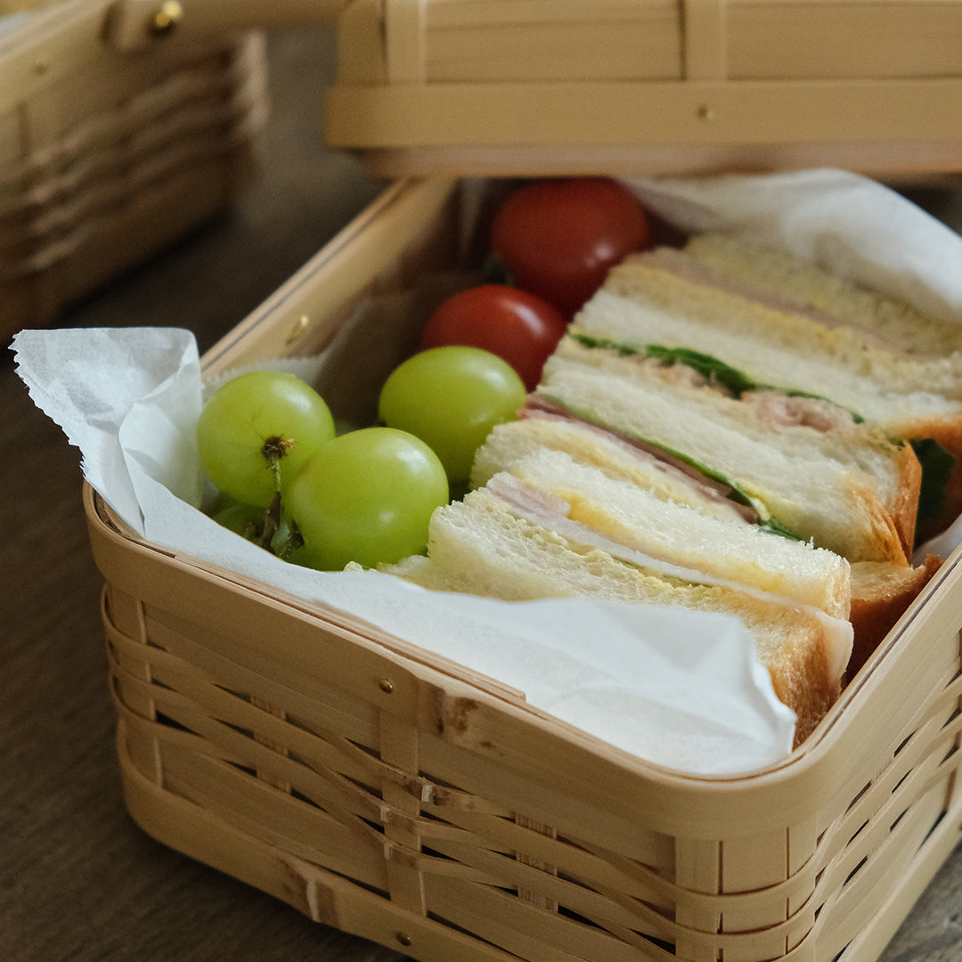 端正な佇まい。竹の2段ランチボックス – Envelope