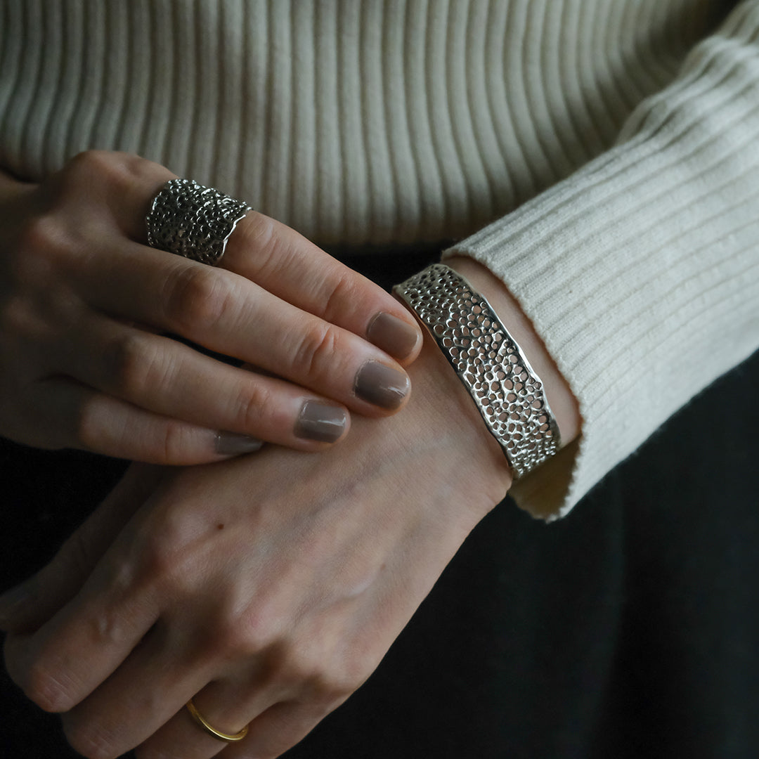 【受注商品】［装身具LCF］レースのバングル　細