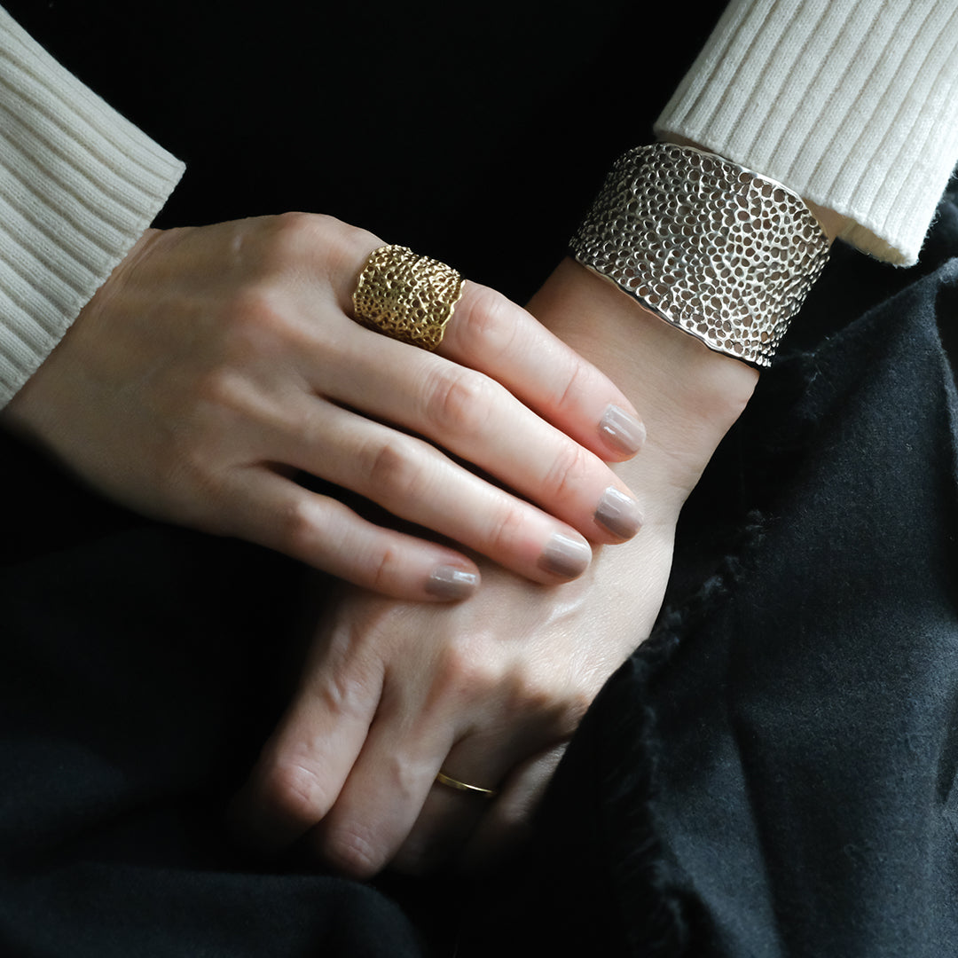 【受注商品】［装身具LCF］レースのバングル　太