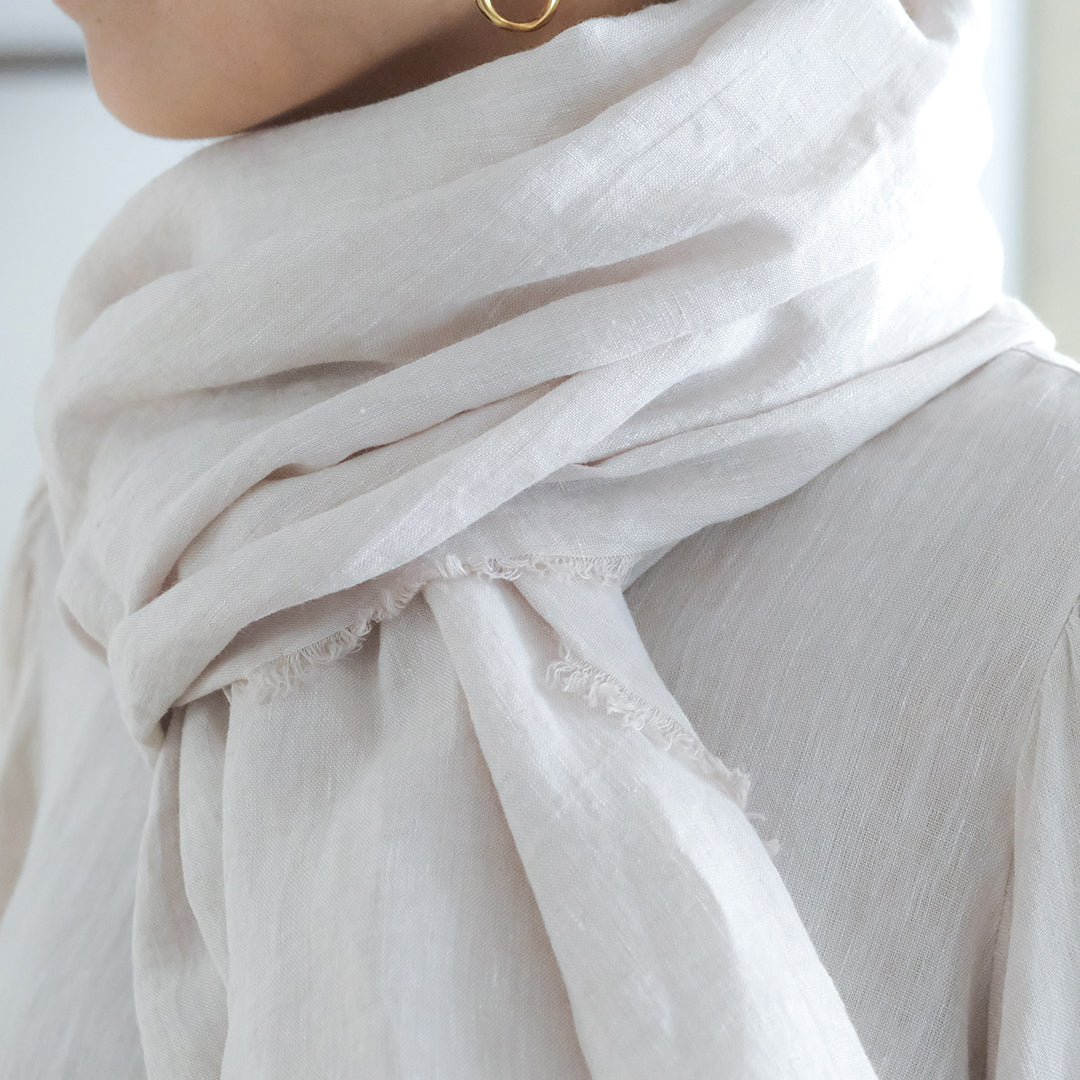 SALUÉ］リトアニアンリネンストール／ライトウェイトリネン – Envelope