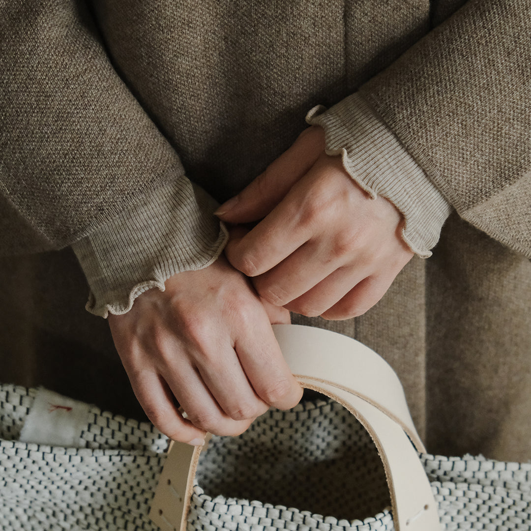 [me.wear]merino washable wool ロングスリーブ