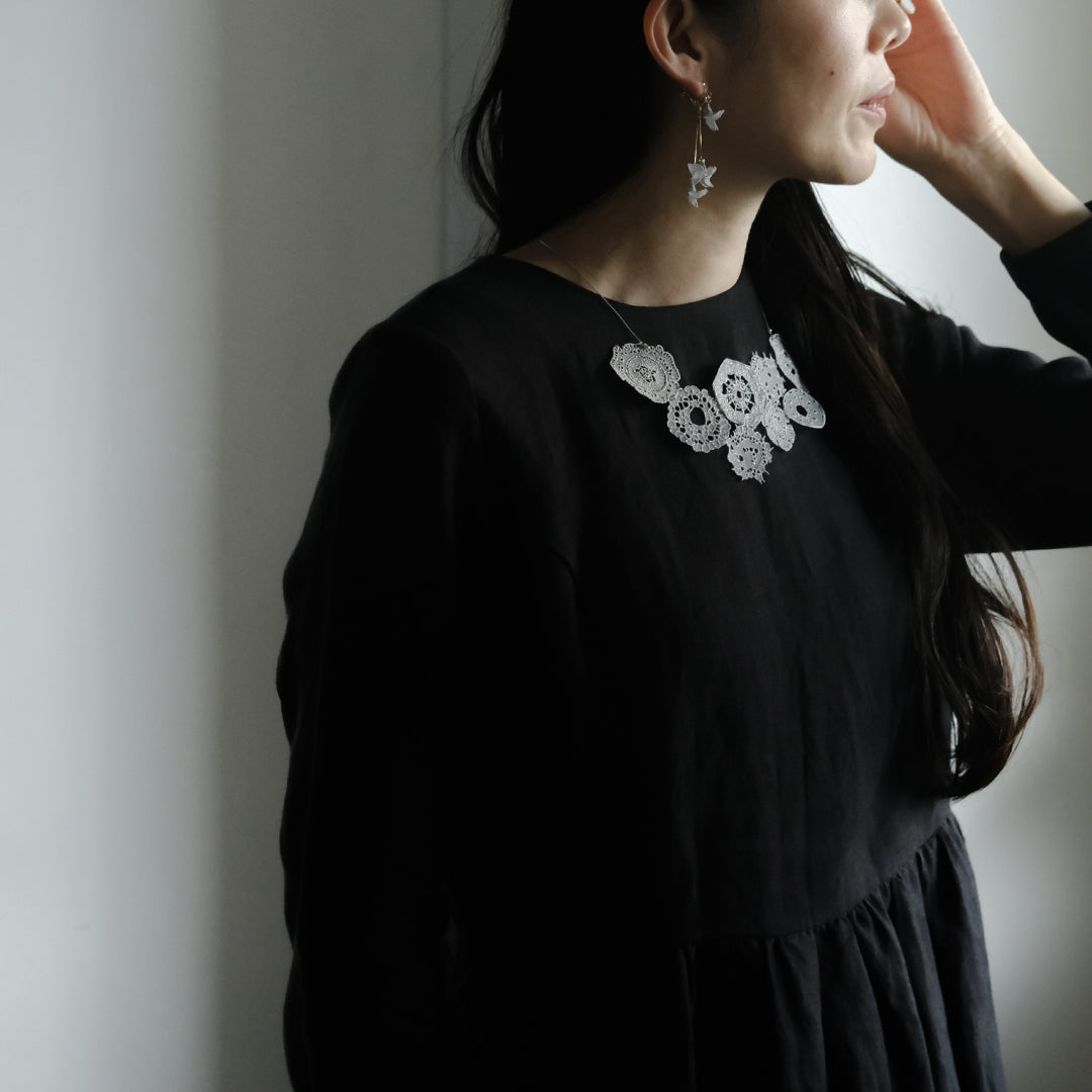 ［yuki onizuka］TSURUFUJIBAKAMA　silver