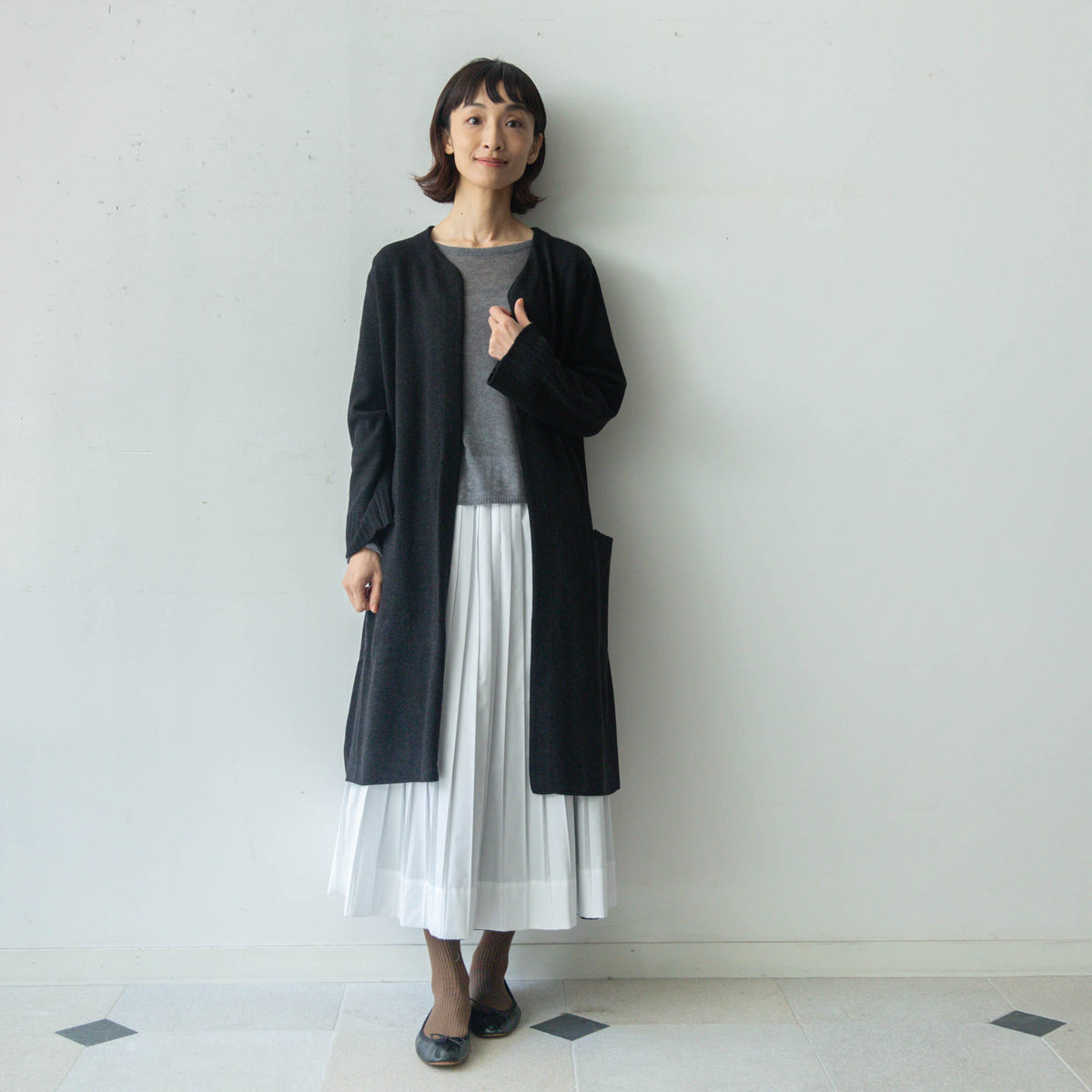 ロングカーディガン【THE NEW】 -｜Leilian（レリアン）｜Leilian Co.,LTD Official Online Store