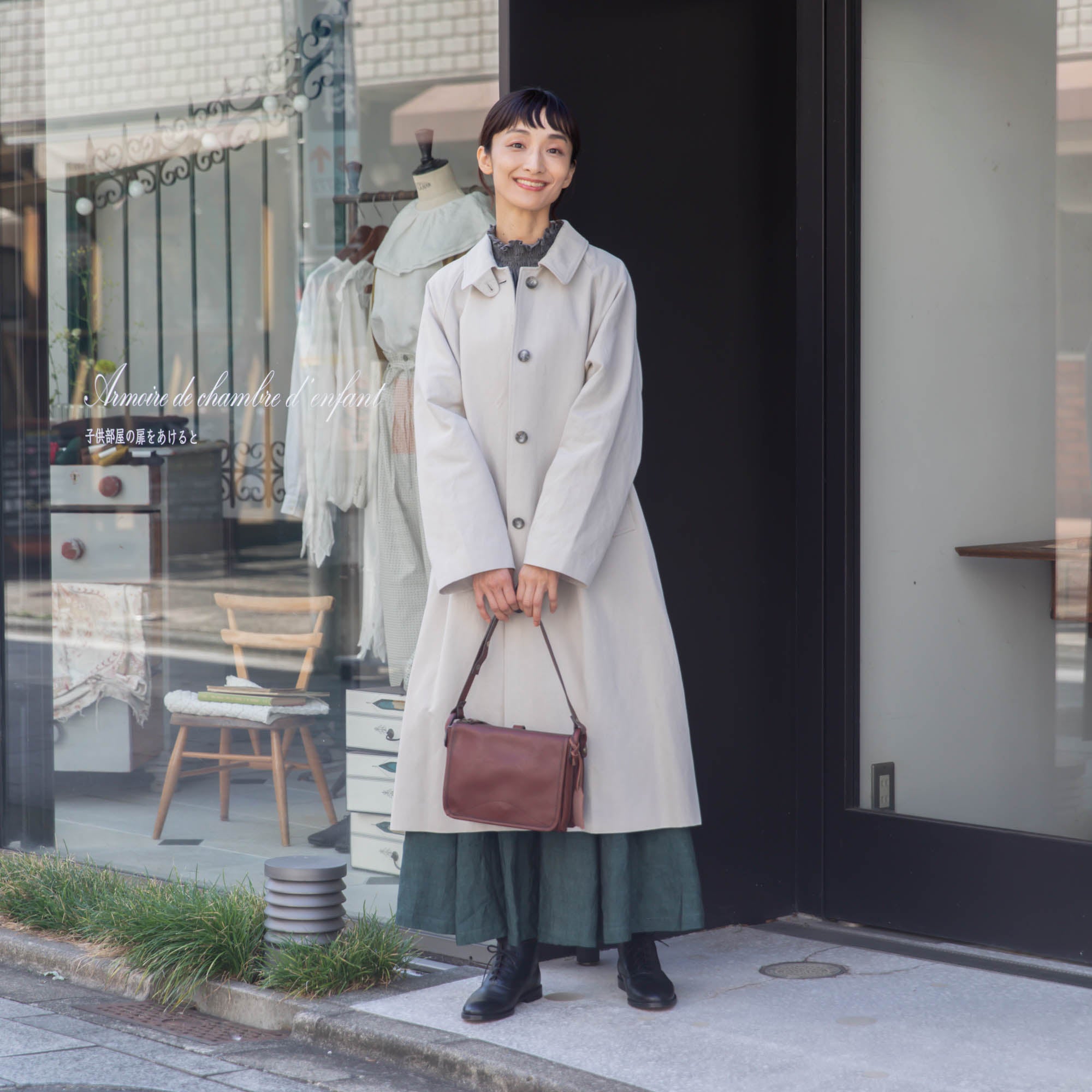 リゼッタ　ブルーズ・グロゼイユ　LISETTE 36 リネン リゼッタ ブルーズ・グロゼイユ 100%リネン サイズ36 リゼッタ