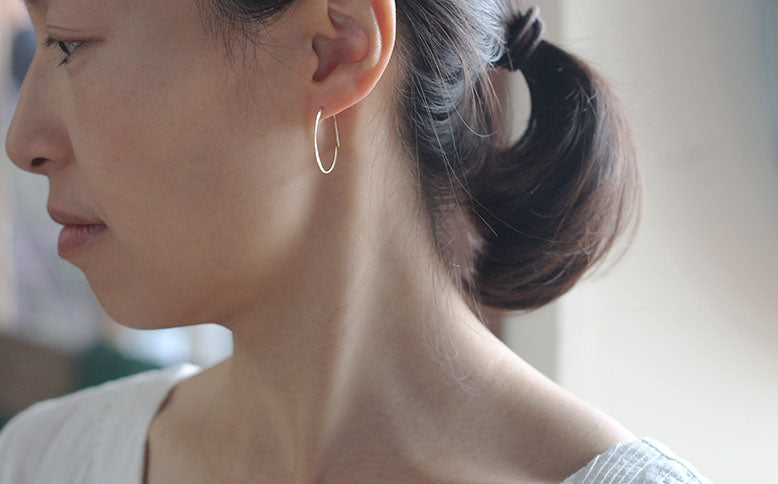 ［Atelier el］ Ripple ピアスRI1008P　L（1pair）、3L（1pair）