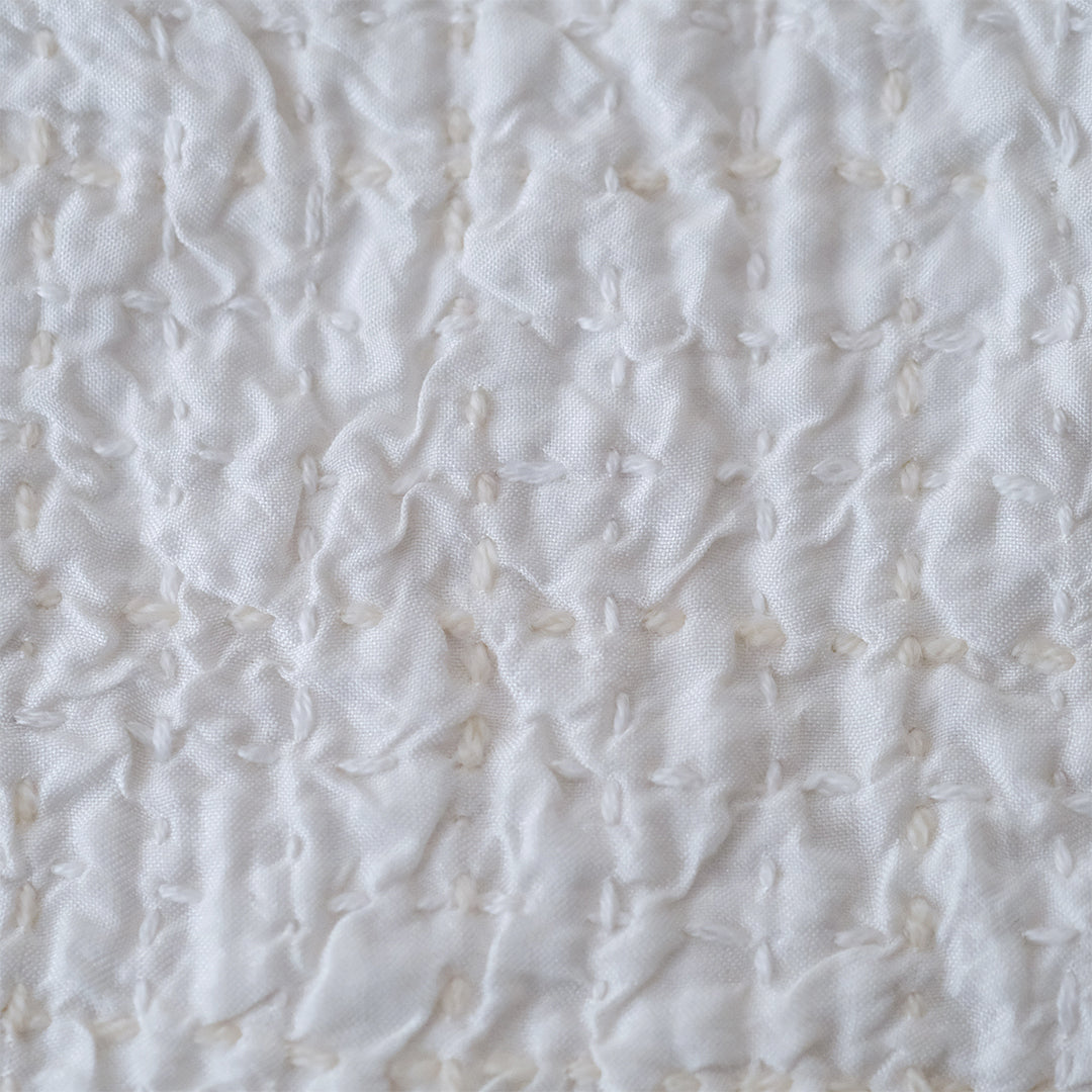 ［maku textiles］OKAMI 刺し子シルクコート