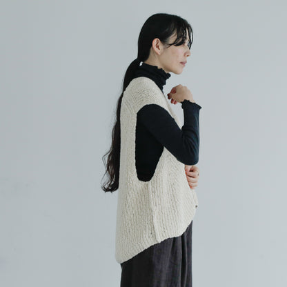 ONICA／Slub bubble Vest(Oni063)