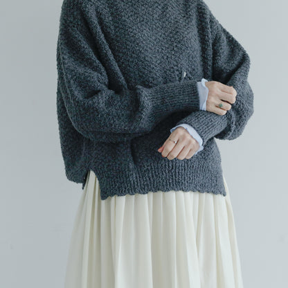 me.／merino washable wool ロングスリーブ（me-23308）