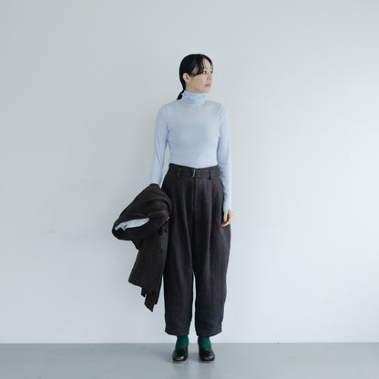 me.／merino washable wool タートルネック（me-23309）