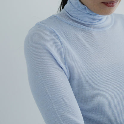 me.／merino washable wool タートルネック（me-23309）