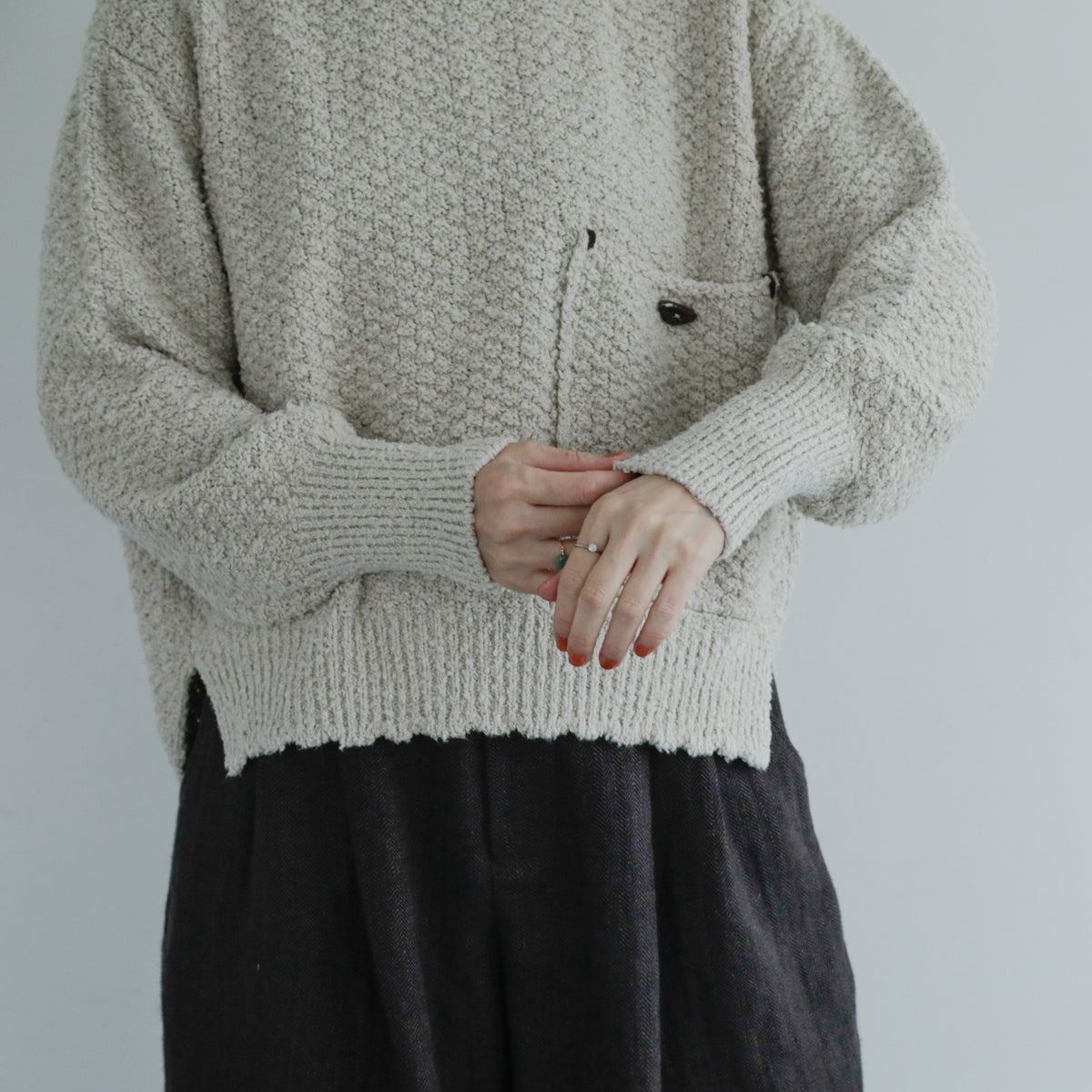 ONICA／Loop-boucle pocket Jumper(Oni066)
