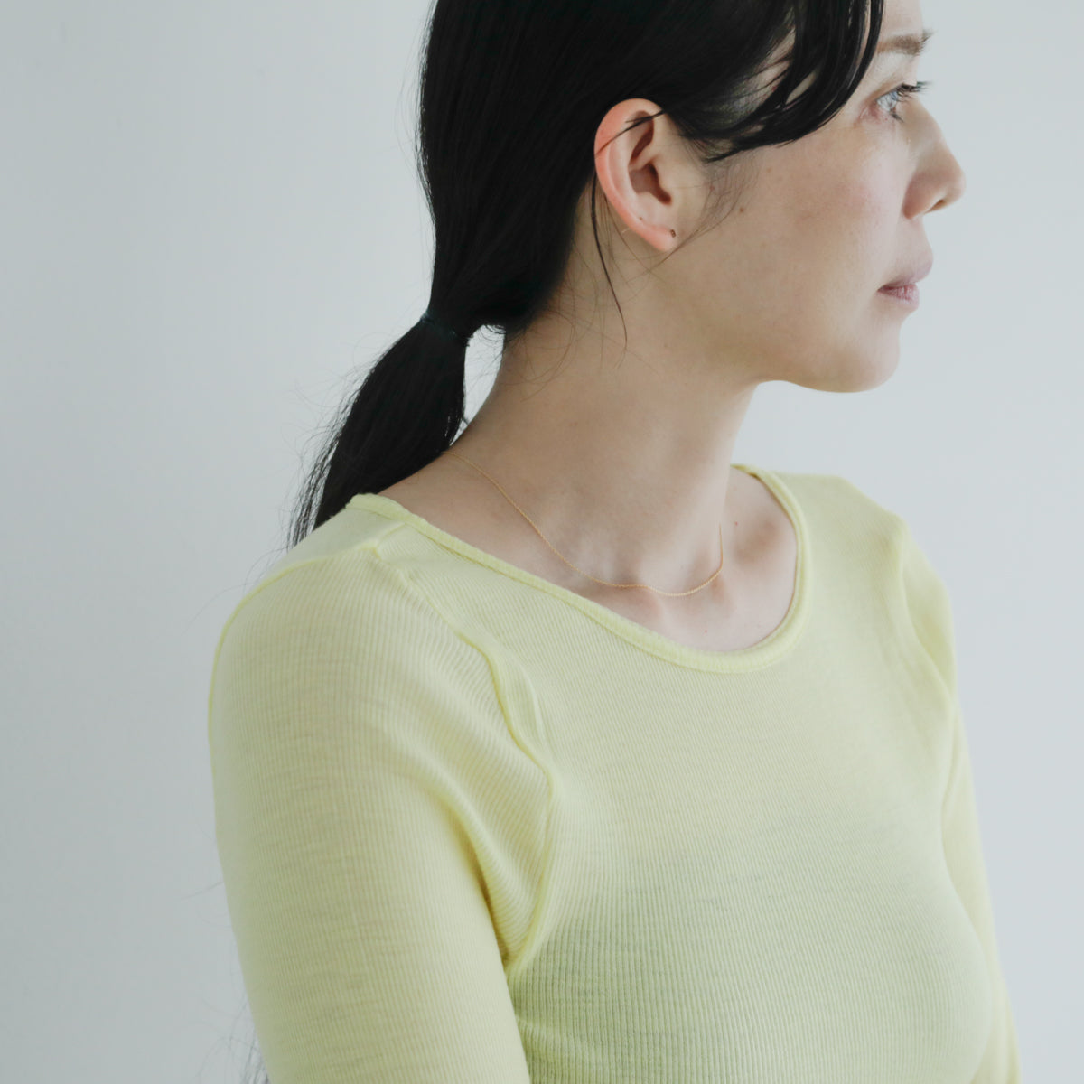 me.／merino washable wool ロングスリーブ（me-23308）
