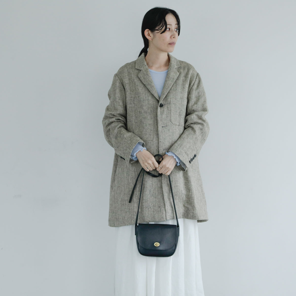 me.／merino washable wool ロングスリーブ（me-23308）