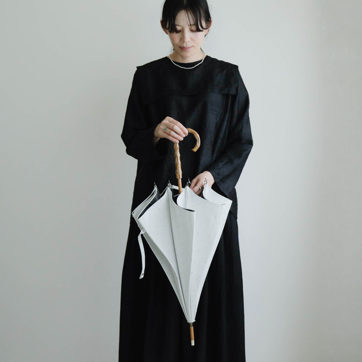 小宮商店／フリンジドットシェード　長傘