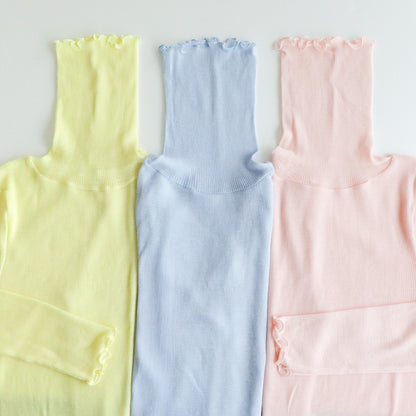 me.／merino washable wool タートルネック（me-23309）