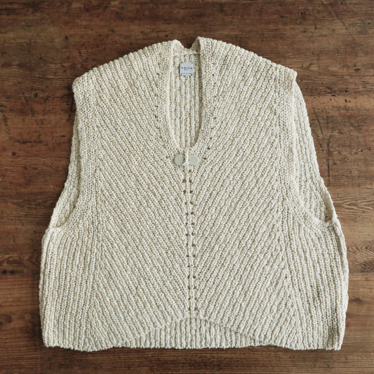 ONICA／Slub bubble Vest(Oni063)