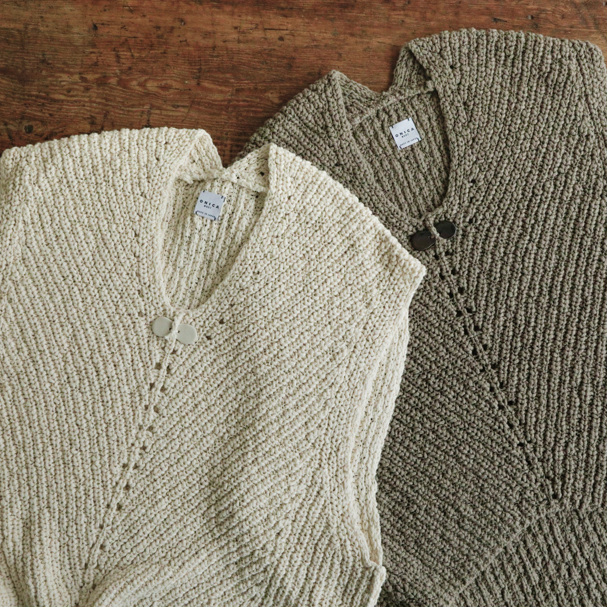 ONICA／Slub bubble Vest(Oni063)