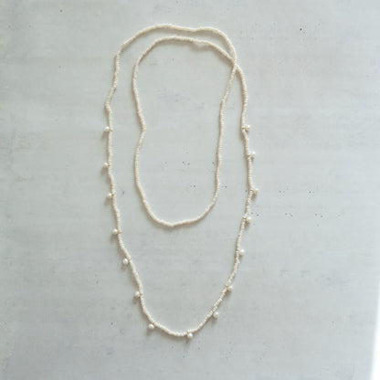 【受注商品】［shuo'］Mix Pearl Necklace　